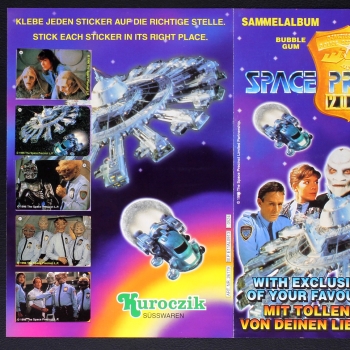 Space Precinct 2040 Vidal Sticker Folder - Kaugummi Bilder