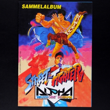 Street Fighter Kuroczik Sticker Folder - Kaugummi Bilder