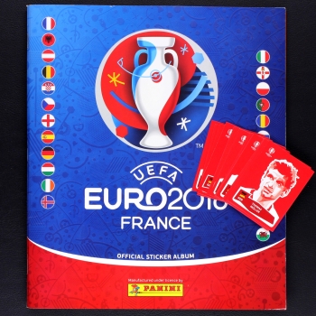 Euro 2016 Panini sticker album complete + extra