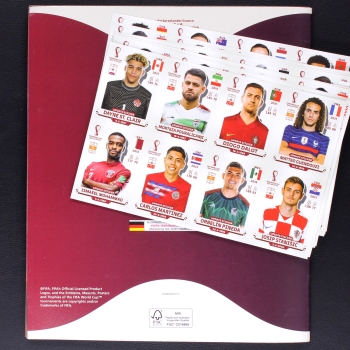 Qatar 2022 Panini Sticker Album komplett