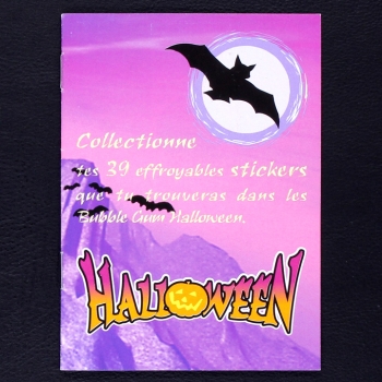 Helloween Sticker Folder - Kaugummi Bilder