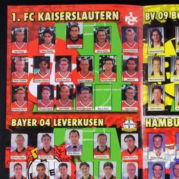 Champions Fußball 98-99 Joli Sticker Poster - Kaugummi Bilder