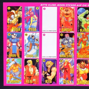 Street Fighter 2 Kuroczik sticker Folder - Bubble Gum