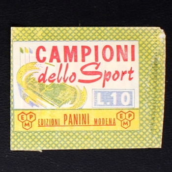 Campioni dello Sport 1966 Panini Sticker Tüte