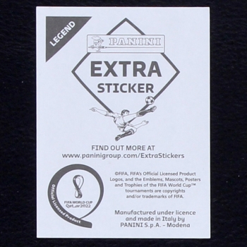 Christian Ronaldo Panini Extra Sticker Bronze - Qatar 2022