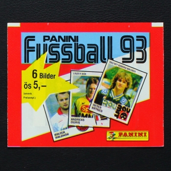 Fußball 93 Panini Sticker Tüte