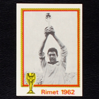 Rimet 1962 Sticker No. 42 Panini - München 74