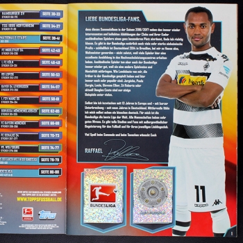 Preview: Fußball 2016 Topps Sticker Album komplett