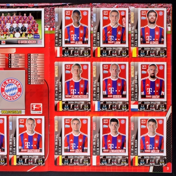 Fußball 2014 Topps Sticker Album komplett