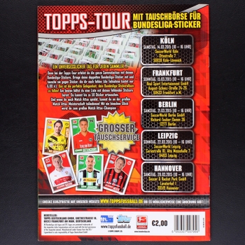 Fußball 2014 Topps Sticker Album komplett