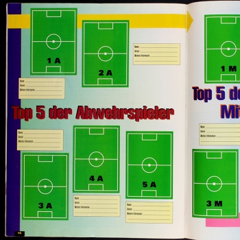 Fußball 94 Panini sticker album complete