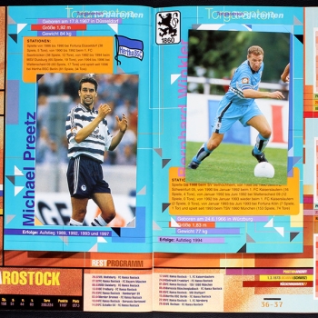Fußball Mega Mix 99 Panini sticker album complete