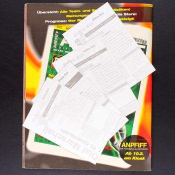 Fußball Mega Mix 99 Panini sticker album complete