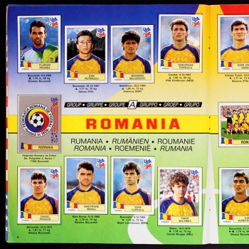 Preview: USA 94 Panini Sticker Album komplett