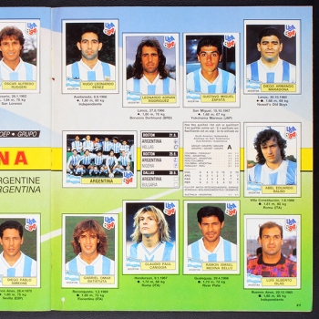 USA 94 Panini sticker album complete