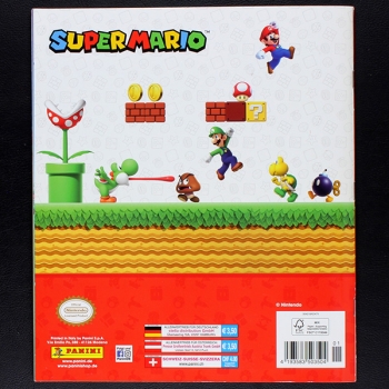 Super Mario Panini Sticker Album komplett
