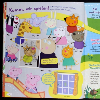 Peppa Pig Panini Sticker Album komplett