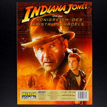 Indiana Jones Merlin sticker album complete