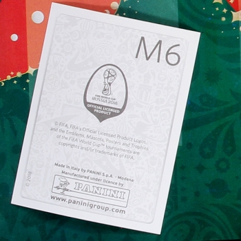 Roanldo Sticker M6 McDonalds Panini