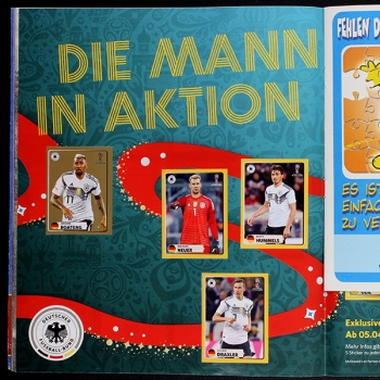 Russia 2018 Panini sticker album complete