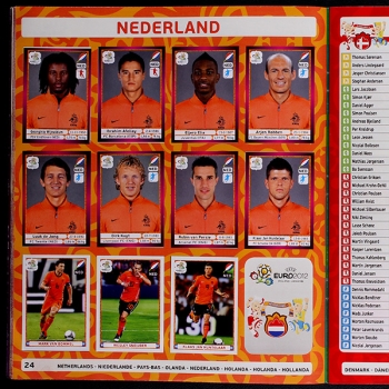 Preview: Euro 2012 Panini Sticker Album komplett