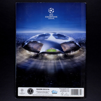 Champions League 2015 Topps Sticker Album komplett