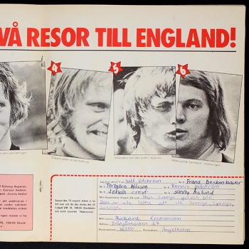 Argentina 78 Panini Sticker Album komplett - Fotboll VM Version