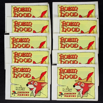 Robin Hood 1982 Panini 10 Sticker Tüten