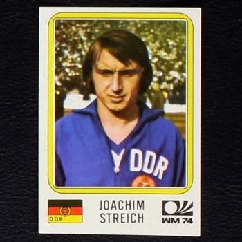 Joachim Streich Sticker No. 126 Panini - München 74