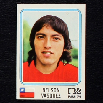 Nelson Vasquez Sticker No. 141 Panini - München 74