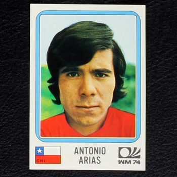 Antonio Arias Sticker No. 139 Panini - München 74