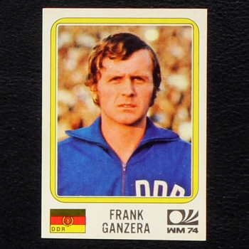 Frank Ganzera Sticker No. 120 Panini - München 74