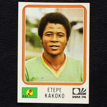 Etepe Kakoko Sticker No. 179 Panini - München 74