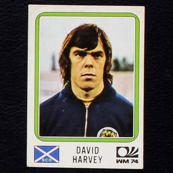 David Harvey Sticker No. 202 Panini - München 74