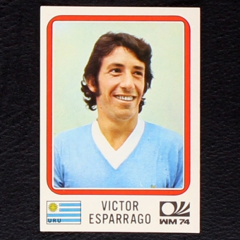 Victor Esparrago Sticker No. 228 Panini - München 74