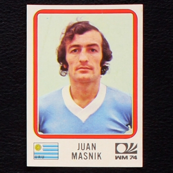 Juan Masnik Sticker No. 222 Panini - München 74