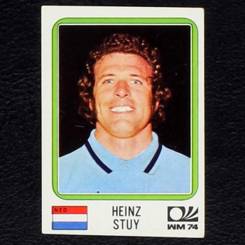 Heinz Stuy Sticker No. 236 Panini - München 74