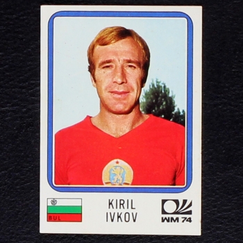 Kiril Ivkov Sticker No. 255 Panini - München 74