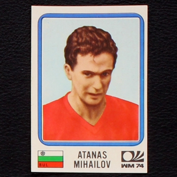 Atanas Mihailov Sticker No. 263 Panini - München 74