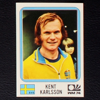 Kent Karlsson Sticker No. 272 Panini - München 74