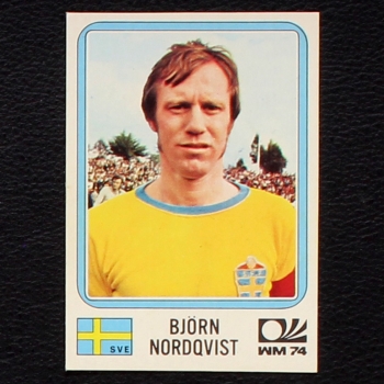 Björn Nordqvist Sticker No. 273 Panini - München 74