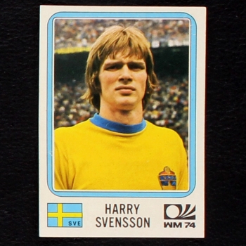 Harry Svensson Sticker No. 279 Panini - München 74