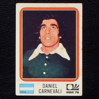 Daniel Carnevali Sticker No. 320 Panini - München 74