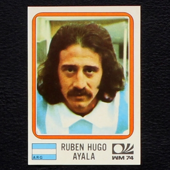 Ruben Hugo Ayala Sticker No. 333 Panini - München 74