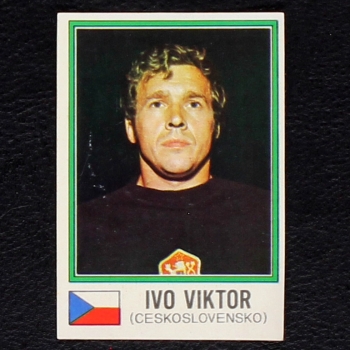Ivo Viktor Sticker No. 361 Panini - München 74