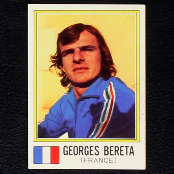 Georges Bereta Sticker No. 377 Panini - München 74