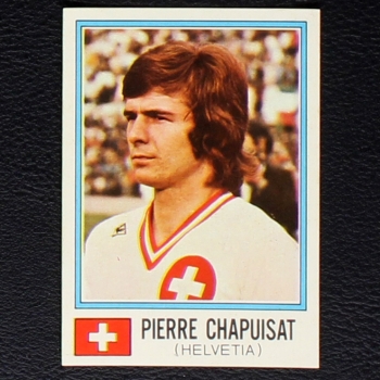 Pierre Chapuisat Sticker No. 384 Panini - München 74