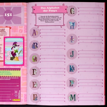 My little Pony Panini Sticker Album fast komplett -1
