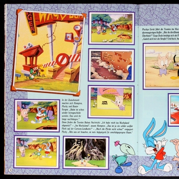 Preview: Tiny Toon Panini Sticker Album komplett