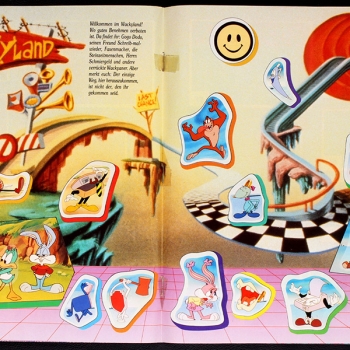 Preview: Tiny Toon Panini Sticker Album komplett